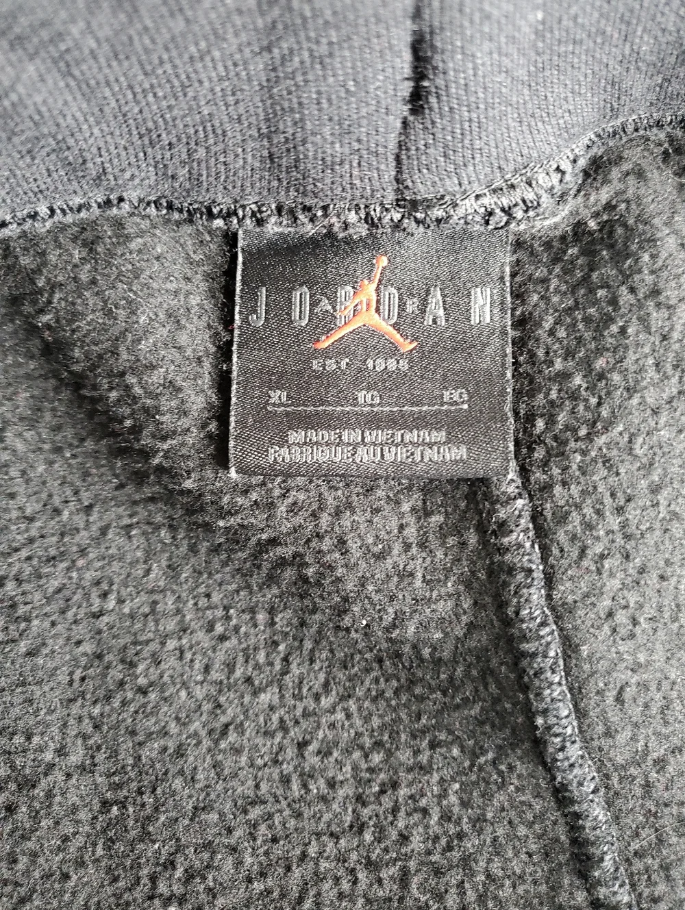 Jordan Jumpman Fleece Shorts Mens XL Black Athletic Sweatshorts #300 Streetwear